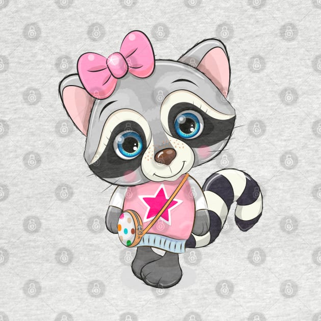 Cute Raccoon by Reginast777